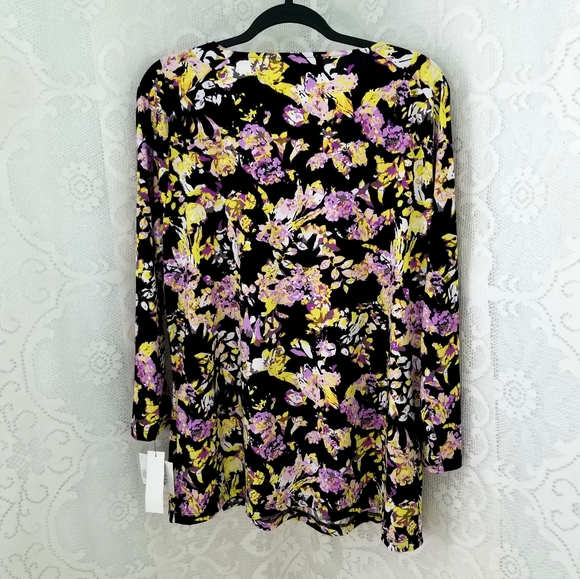 Liz Claiborne Tunic Blouse - Picture 6 of 9